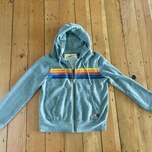 Aviator Nation Hoodie- Heather Grey S